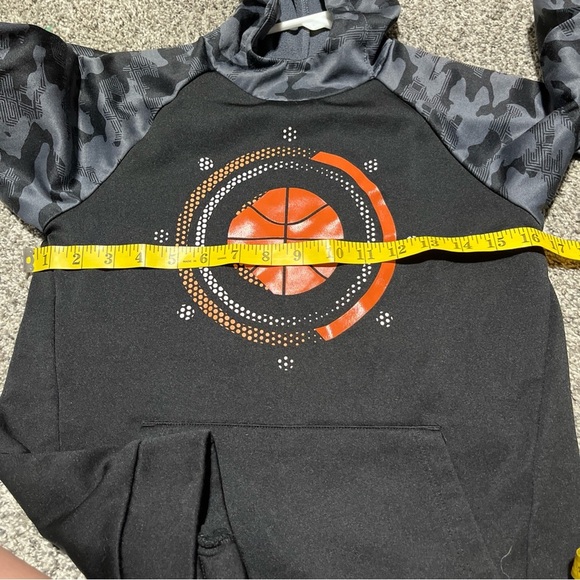 2 Tek Gear Performance Basketball Football Fleece Pull Over Hoodie Size Medium - Picture 7 of 11